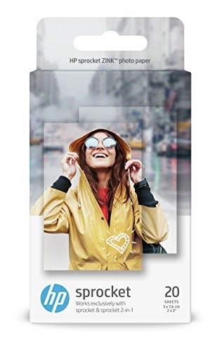 HP Sprocket Zink 2x3" Papir 50 stk.