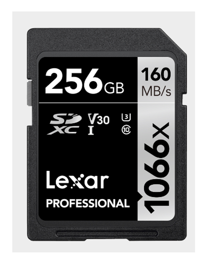 Lexar Prof 256 GB 1066 X