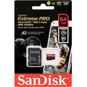 Sandisk EXTREME PRO 64  GB MicroSDXC